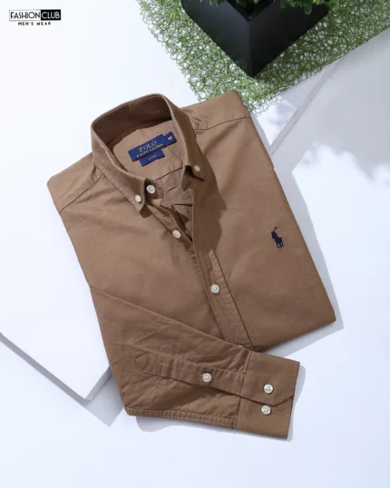 polo shirt - brown