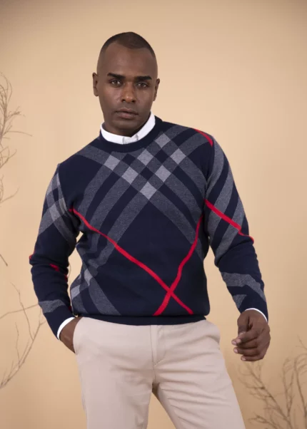 Burberry Striped Parallel Knitwear Pullover