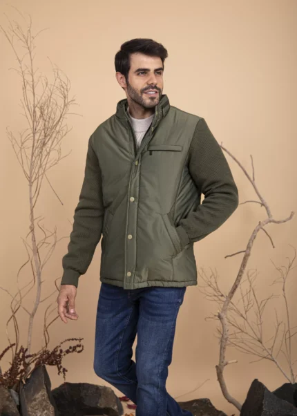 Waterproof Knitwear Sleeve Regular fit Jacket