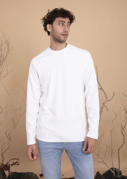 Gucci Ribbed Long Sleeve T-Shirt